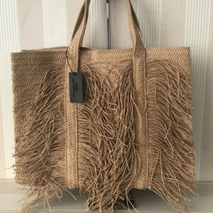 Straw Bag With Fringes, Large Tote Bag, Fringe Bag, Shoulder Bag, Woven Bag, Reusable Shopping Bag, Woven Straw Handbag, Summer Bag